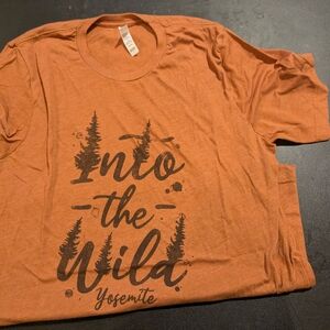 Into the Wild Yosemite Orange T-Shirt